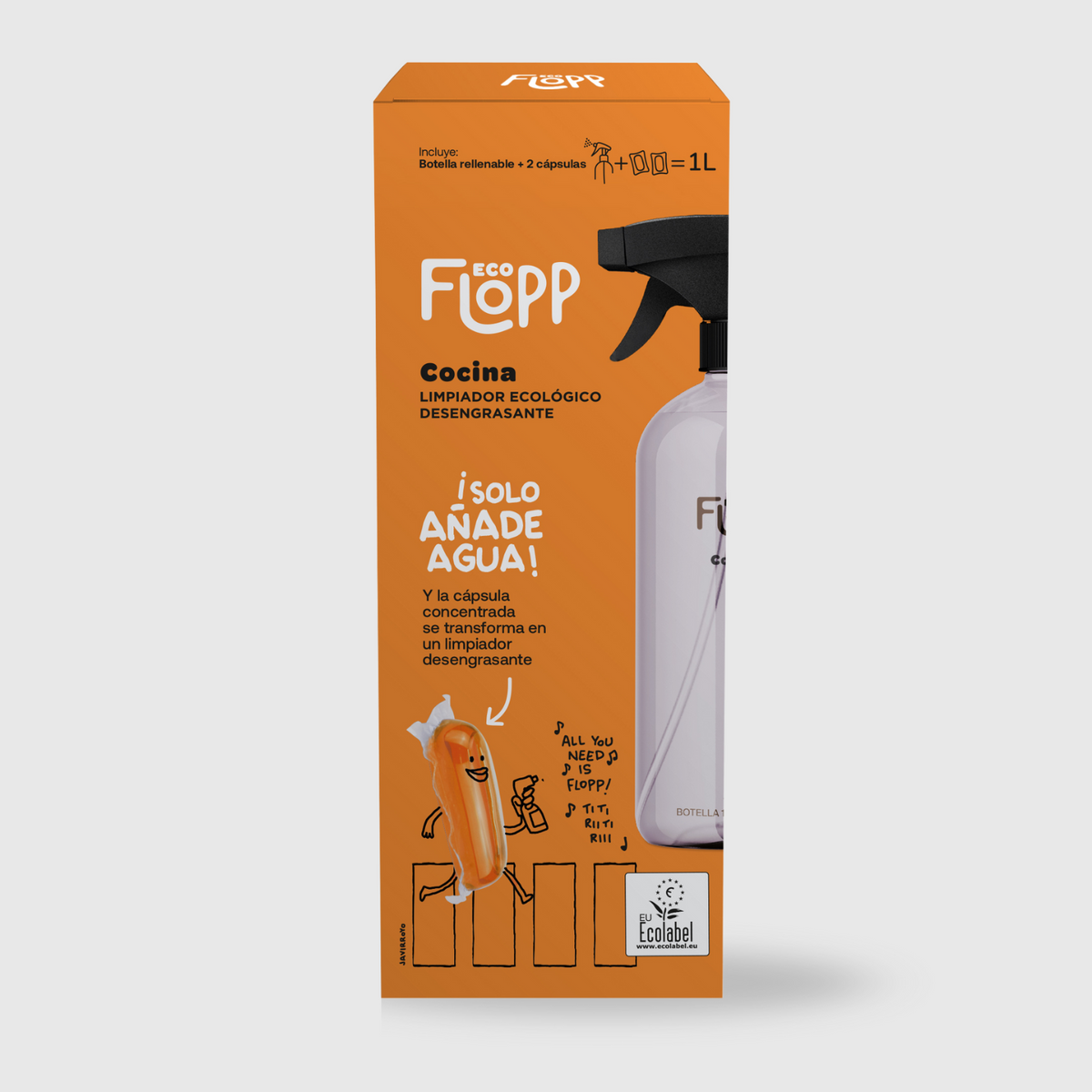 FLOPP ECO Kitchens - Starter kit 2 capsules