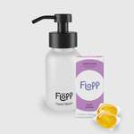 FLOPP Kit Inicial - Jabón de Manos - Botella 250ml + Refill Dark Amber