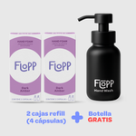 Pack 2 Refills Dark Amber + Botella Negra gratis
