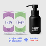 Pack 2 Refills Amber & Lotus + Botella Negra gratis
