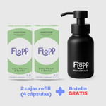 Pack 2 Refills Lotus & Bambú + Botella Negra gratis