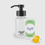 FLOPP Kit Inicial - Jabón de Manos - Botella 250ml + Refill Lotus