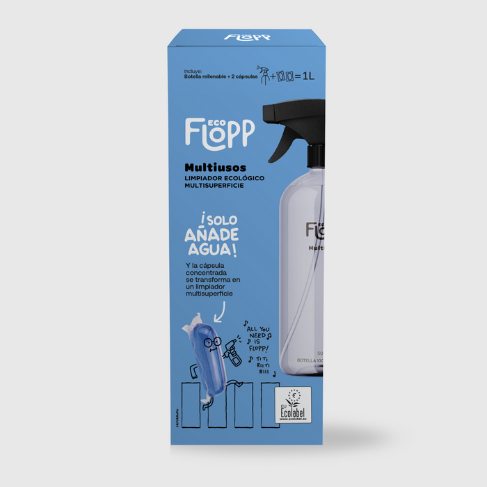 FLOPP ECO Multi-Surfaces – Initial kit 2 capsules