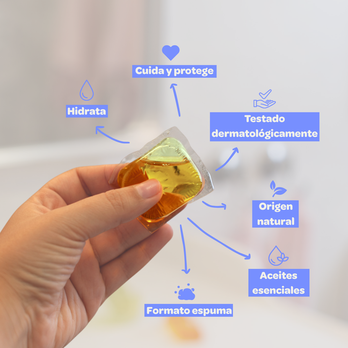 FLOPP Refill Jabón de Manos - Dark Amber